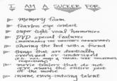 AM A SUCKER FOR memory foam I" fearless eye otact p uper tght yoal harmcvies V special featweres CPARTOULARLY THE DIRECTR'S CHHENTAR) llShariną the bed with a fiend hings that are drast oyersized or ndersized (E.b. XL ys4TRAVEL SIEE TOILETRIES respectivel) w movie brailers hat do not ive anon the entire ot the movie w insime, ent-indvana talent