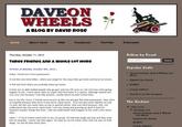 d36.jpg ON. WHEELS A BLOG BY DAVID Rose HOME ABOUT DAVID FAQ FACEBOOK! Thursday, October, 2012 Follow by Email mail address Subnst THRee FRIenDS AnD A WHoLe LOT MORe Popular Posts Written on Monday, October 8th, 2012 today 1 found out i have pneumonia. it not the nice kind either, where you cough for few days then go home and have ice cream. it the bad kind where you probably donot go home. . Three Friends And A Whole Lot More . Update On David it kick ass on able bodied people who go gym and can lift carsl so i do not know what going happen to me, I have never been to a gym and have been in 2 comas. although second one was very nice because i had silly dreams, mostly about my best friend kate. KSWO Crazy videos! David is in the hospital but in my life i have 3 friends have severe cp like me and got this kind pneumonia. they went to hospital because they have it and never came home. first was girl name tabitha we only 10 year old she was same cass as me in special school, that was hard because i did not understand why she never came back Iwas too young and growing up deaf it hard for teachers explain things like that. i did not understand what happen to her untii a few years The Archive ▼ 2012 (27) October (7) Three Friends And A Whole ▼ later. when t 17 have friend name john in my rec group, he had bad cough one day and they took him to hospitaL I never saw him again. he used to run his motor chair into me and we both laugh. no one do that since john. Lot More Update On David KSWO Crazy videos!