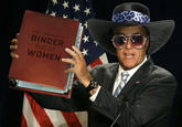 Mitt Romney's BINDER full of WOMEN