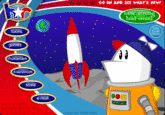 d) ® GO ON AND SEE WHAT'S NEW, new stron bad email irst tine here? toons games characters downloads store e-mai copyright 2000-2005
