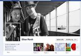fun on the titaic Ethan Marsh Update Info | | Activity Log * ▼ Born on September 15, 1990 Add where you work CORPu Add your school Add your current city About Friends 133 Photos 36 Map Likes 61