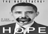 THE BAT STACHE A new symbol of HOPE