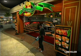 In the first game Dead Rising there is is a nearby restaurant called Jill's Sandwiches. Note: Dead Rising and Resident Evil are both made by Capcom. 
