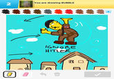 You are drawing BUBBLE 2 IGNORE HITLER 20 0