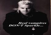Real vampires DONT Sparkle...