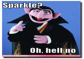 Sparkle? Oh, hell no ROFURAZZICOM