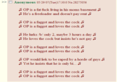 >> □ Anonymous 052907(Tue)17:30.0 No.28275056 OP is a fat f--- living in his moms basement J A He's a freeloader and doesn't pay rent OP is a f----- and loves the c--- a OP is a f----- and loves the c--- He lurks b/ only 2, maybe 3 hours a day . He loves the c--- but insists he's not gay OP is a f----- and loves the c--- OP is a f----- and loves the c---- OP would liek to be r---- by a horde of guys d Yet he insists that he is only bi... . OP is a f----- and loves the c----a a OP is a f----- and loves the c---