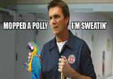 MOPPED A POLLY IM SWEATIN