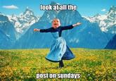 lookatall'the post on sundays