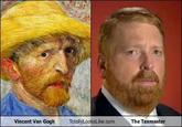Vincent Van Gogh TotallyLooksLike.com The Taxmaster