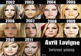 2002 2003 2004 2005 2006 2007 2008 2009 2011 forever young