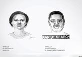 RA PIST SEARCH SHELLY as described by SHELLY SHELLY as described by A RANDOM STRANGER