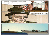 Mister President, with some Hou? help from our South Korean allies, we've found a way to intercept North Korea's nokes. Gangnam style.