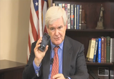 Base screen grab from Newt's YouTube video discussing what a smartphone is because it's not a phone? It's a McDonald's-finding, healthcare government interaction device that takes pictures.