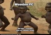 Wooden PC 100 kills-O deaths only on counter strike IGANHAS CH E EZBURGER.COM 흡 류 e.