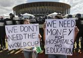 WE DONTWE NEED FOR WORLD CUP HOSPITAI S EDUCATION AND
