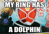 My Ring has a Dolphin!