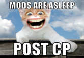 MODS ARE ASLEEP POST CP