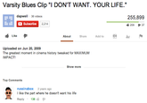 FI dapwell 36 videos 255,899 20937 Subscribe 2,214 Like About Share Add to 111 ~ Uploaded on Jun 20, 2009 The greatest moment in cinema history tweaked for MAXIMUM IMPACT Show more Top Comments russinabox 2 years ago I like the part where he doesn't want his life Reply . 138