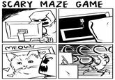 Cat Jumpscare SCARY MAZE GAME