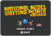 NATIONAL NOUEL DRITING MUNT NDUEMBER PRESS START B2013