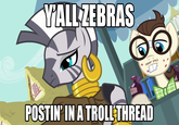 ALZEBRAS POSTIN'INA TROLLE'THREAD