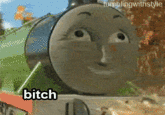A captioned GIF I found from an unknown episode of _Thomas the Tank Engine & Friends_.
