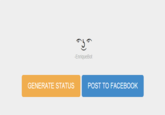 EnriqueBot GENERATE STATUS POST TO FACEBOOK