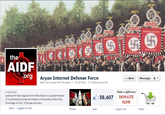 NSDA DEUTSCHLAND OEUTSCHLA AIDF rg A---- Internet Defense Force AIDF was merged with this page ? 56,407 likes 271 talking about this Liked Me Organization Make a difference 56,407DONATE Coordinating Concerned Citizens Promoting White Pride Knowledge & Unity Europe advocacy NOW About Suggest an Edit Photos Likes Support Us! Shop!