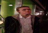 le thin hair chin man