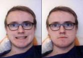 Thin hair glasses