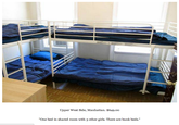 ju Upper West Side, Manhattan. $649.00 "One bed in shared room with 3 other girls. There are bunk beds."