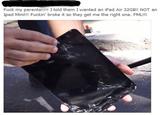 F--- my parents!!!!! I told them I wanted an iPad Air 32GB!! NOT an Ipad Mini!!! F-----' broke it so they get me the right one. FML!!
