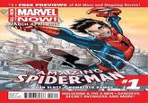#3-FREE PREVIEWS of All-New and Ongoing Series! MARVE NOW! ARCH-APRIL 2014 The SPIDERMAN DAN SLOTT O HUMBERTO RAMOS WOLVERINE & THE X-MEN DAREDEVIL SECRET AVENGERS AND MORE 0031 1 RATED T+ $0.00 US DIRECT EDITION MARVELCOM 7 59606 08036