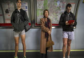"AP":http://www.foxnews.com/world/2014/01/12/no-pants-subway-ride-day-hits-trains-worldwide/