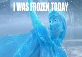 2fe.jpg I WAS FROZEN TODAY