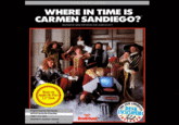 EXPLORATIONS WHERE IN TIME IS CARMEN SANDIEGO? DESIGNED BY GENE PORTWOOD AND LAUREN ELLIOTT Runs on Apple Ilc Plus 35" Disk DESK ENCYCLOPEDIA Programmed by Rod Nelsen APPLE Ile/lic/llc Plus llos Keyboard Joystick Mouse Broderbund