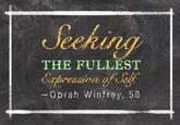 Oprah's Six Word Memoir Via http://www.oprah.com/omagazine/Six-Word-Memoirs-O-Magazine-Mini-Memoirs