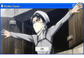 Tumblr- <a href="http://hibana.tumblr.com/post/66468894674/angry-erwin-and-levi-faces-that-pop-up-when-you">Hibana</a>
