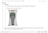 coconutcoconutcoconut kanbaruu+ Source: nagayki nagayki who f------ cares about a jake english body pillow when you could have this I'm worried if I try and hug it, it's going to try and tell me about it's trip to Italy or try and make me a martini. 12,802 notes