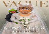 APR KERMIE& PIGGY THEIR FASHIONABLE LIFE AND SURREAL TIMES #UNIVERSESMOSTTALKEDABOUTCOUPLE