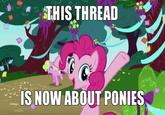 ATHIS THREAD S NOW ABOUT PONIES