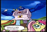THAT'S MY AUTOBOT!