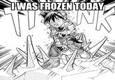 Red was Frozen Today TWASFROZENITODAY