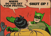 WHERE DO YOU GET S ! YOUR PROTEIN.. VD