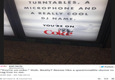 Via http://gothamist.com/2014/03/02/diet_cokes_latest_ad_strategy_youre.php#.