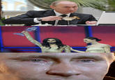 Putin reaction face anthropocene man