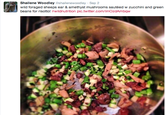 Shailene Woodley @shailenewoodley Sep 2 wild foraged sheeps ear & amethyst mushrooms sautéed w zucchini and green beans for risotto! #wildnutrition pic.twitter.com/imOzdAmb
