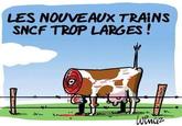"The new SNCF trains are too large!"