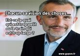 "To each his own view on the matter...
Is it the platform that is too small or the train that is too big?"